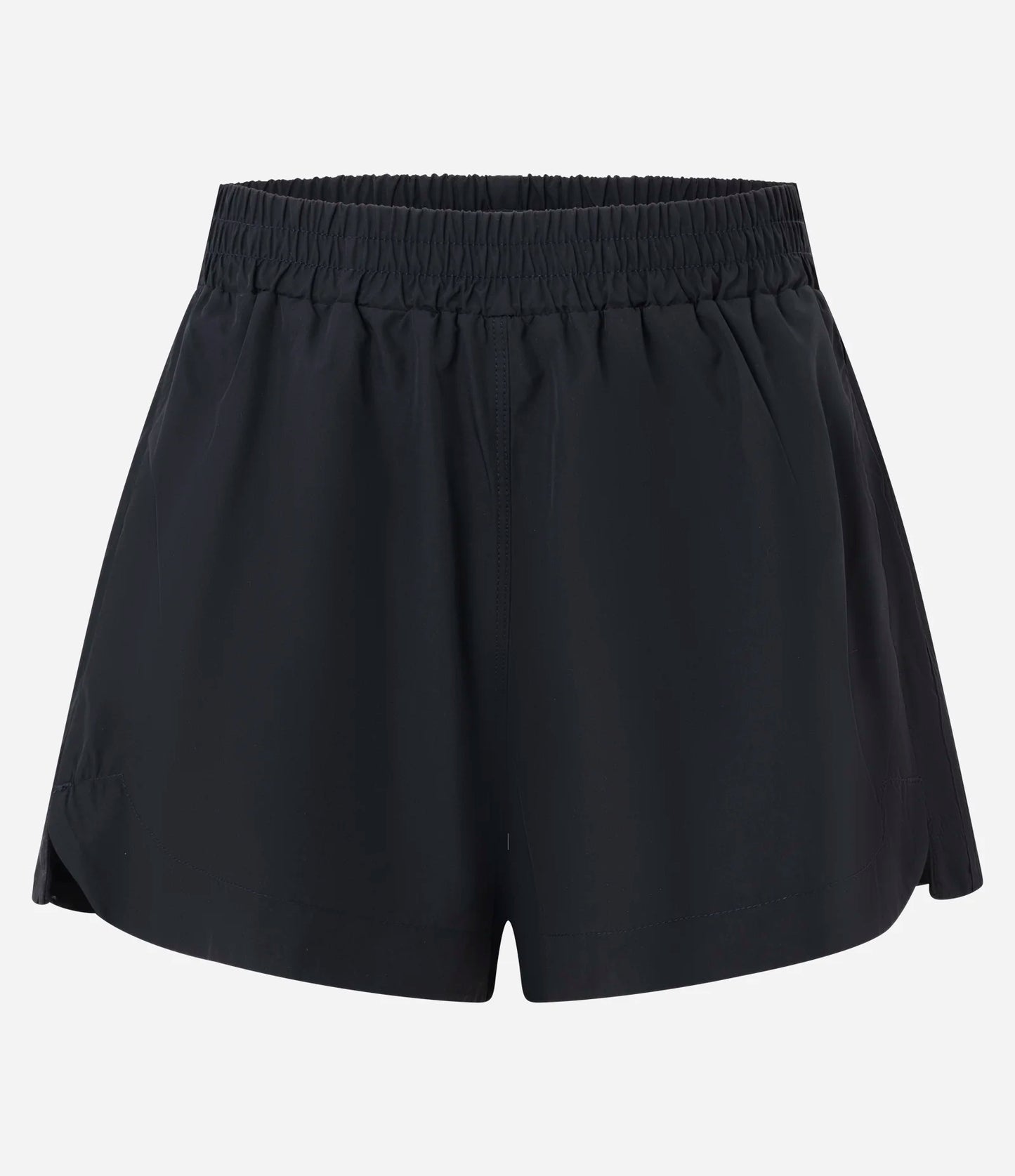 Bermuda Runner Esportiva com Listras Laterais Preto