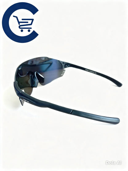 Óculos de Sol Esportivo OPPOS Azul Espelhado Preto Unissex